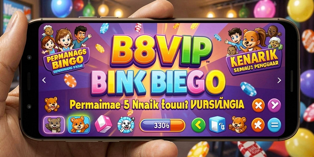 Tampilan gameplay Bingo B8VIP yang menarik dan interaktif.