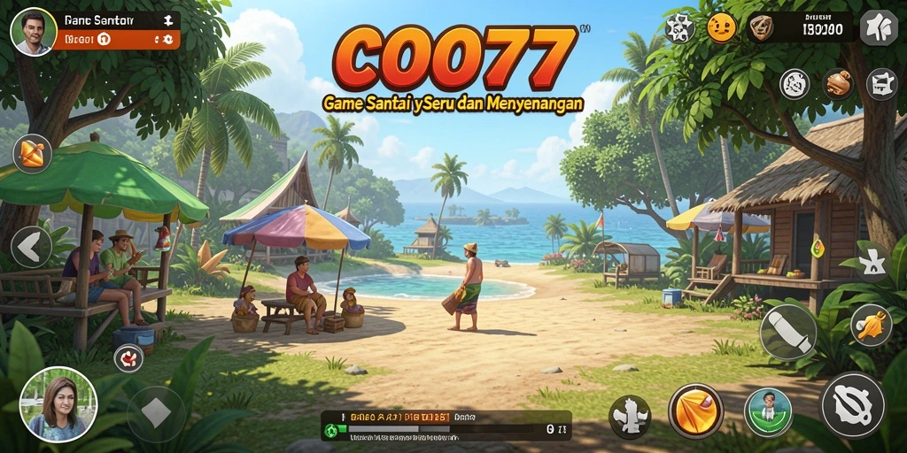 Tampilan menarik dari gameplay seru COO77 di layar Anda.