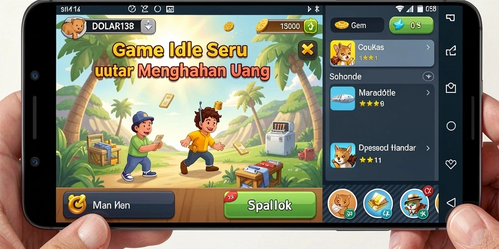 Screenshot DOLAR138 menunjukkan permainan Idle yang mengasyikkan.