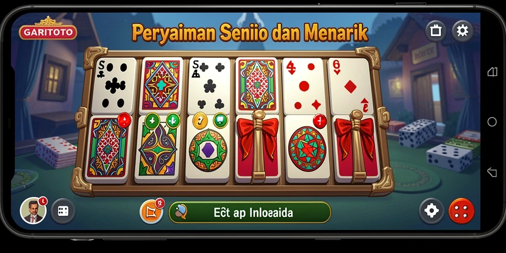 Tampilan gameplay GARITOTO yang asyik dan seru.