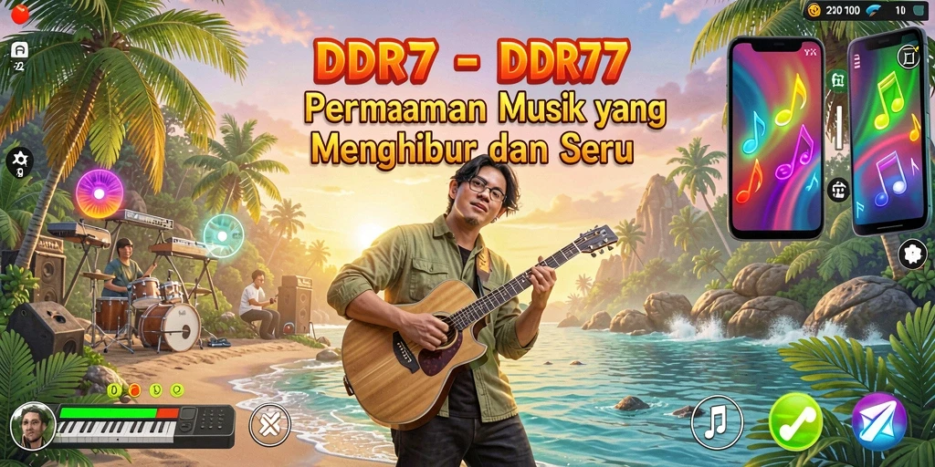 Tampilan gameplay IDR77 yang seru dan interaktif dengan berbagai lagu.