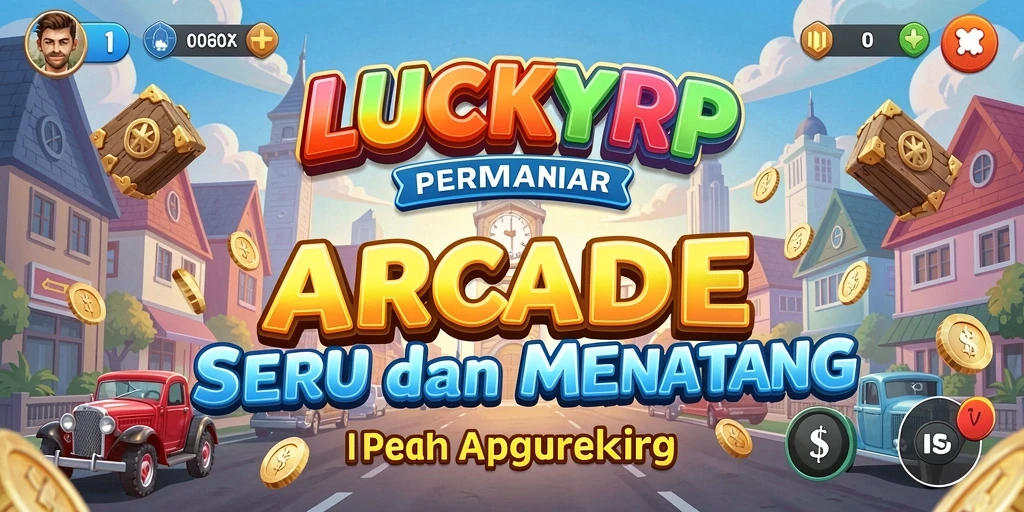 Tampilan gameplay seru di LUCKYRP dengan tantangan menarik.