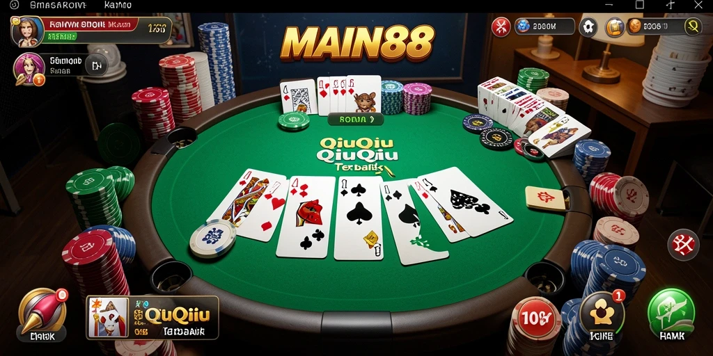 Tampilan gameplay seru dan interaktif dari MAIN88.