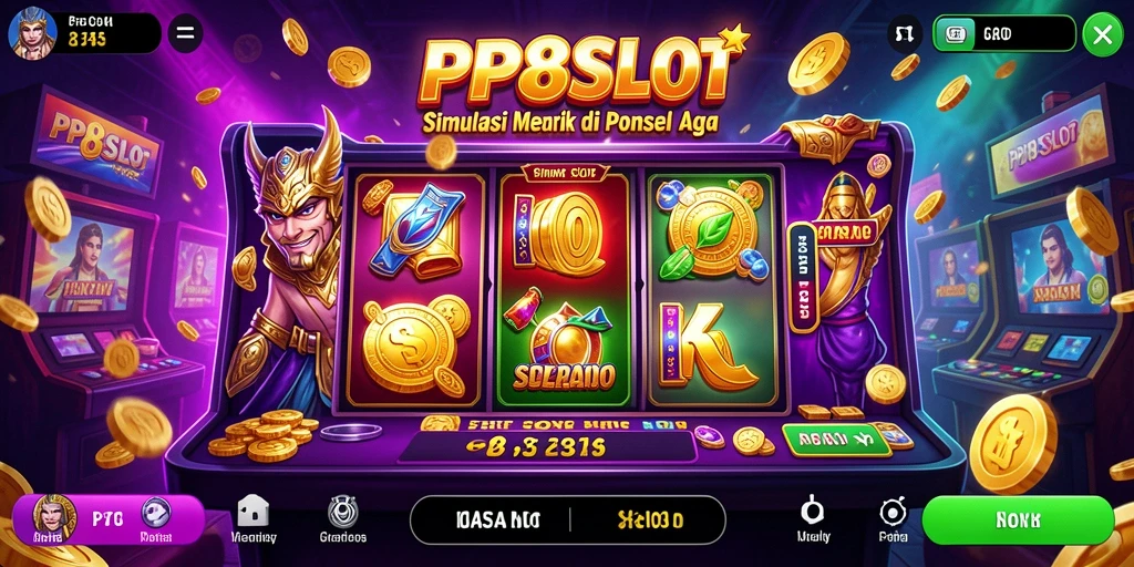 Tangkapan layar gameplay PP8SLOT yang menunjukkan keseruan bermain slot.