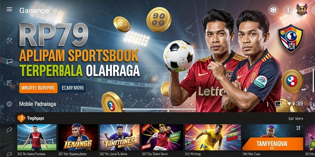 Tampilan permainan sportsbook di RP79 yang menarik dan interaktif.