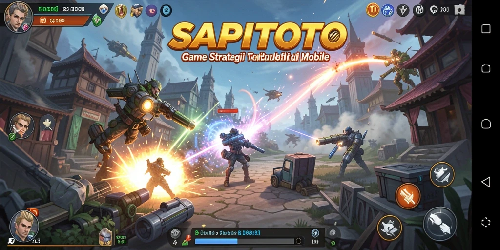 Tampilan gameplay dinamis dan menarik dari SAPITOTO.
