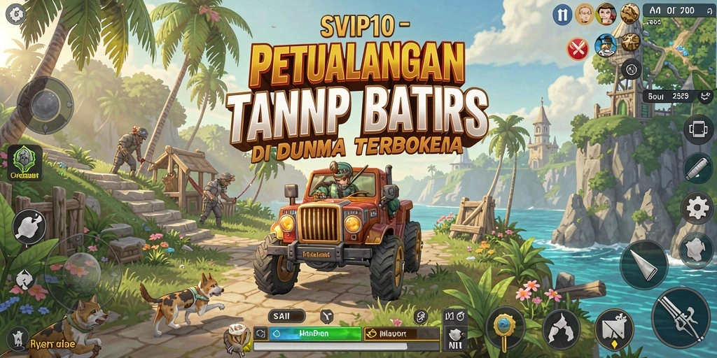 Screenshot menunjukkan aksi seru dan petualangan menakjubkan di SVIP10.
